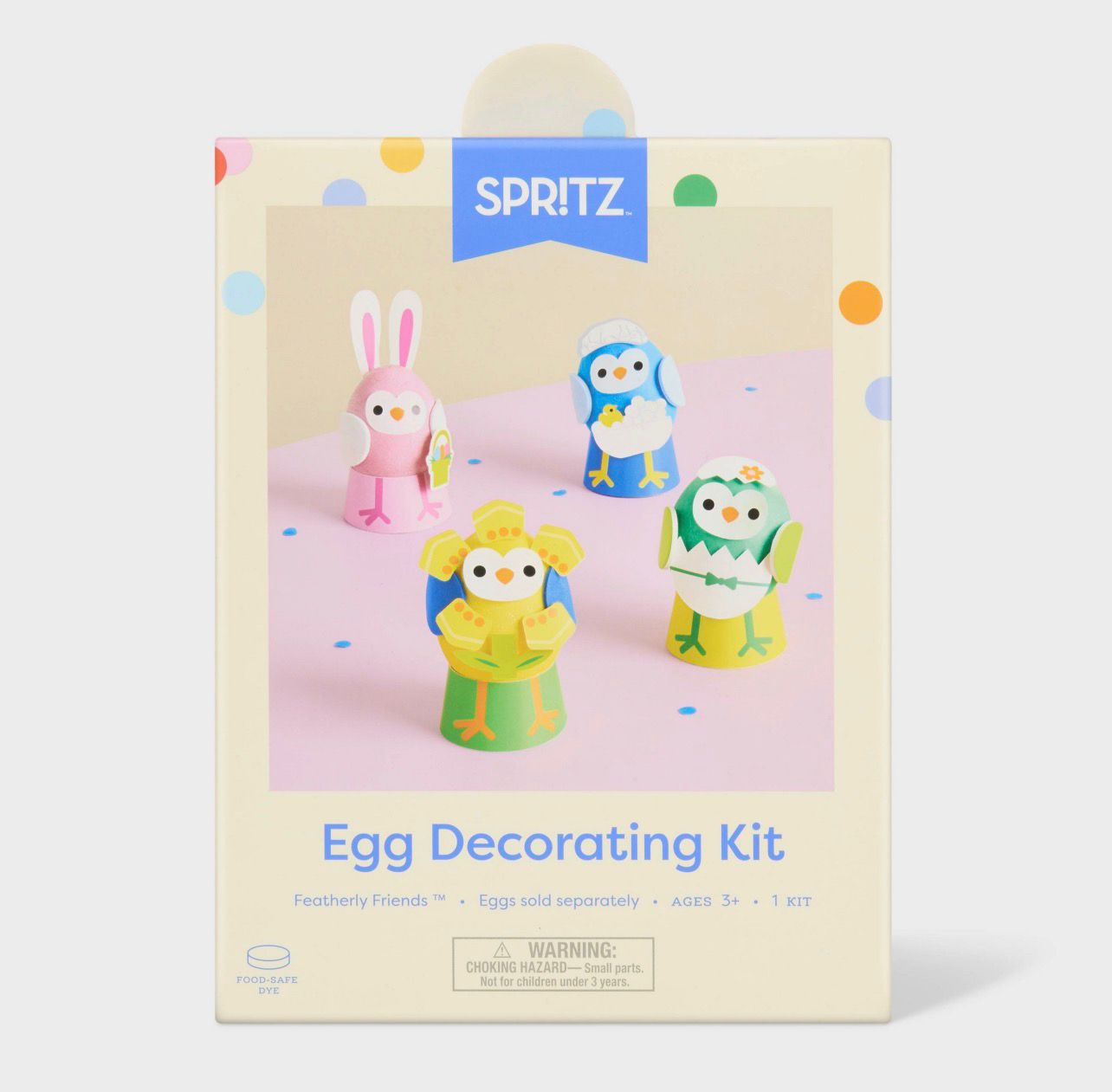 Kit Decorativo de Huevos Pascua “Feathery Friends” Spritz™