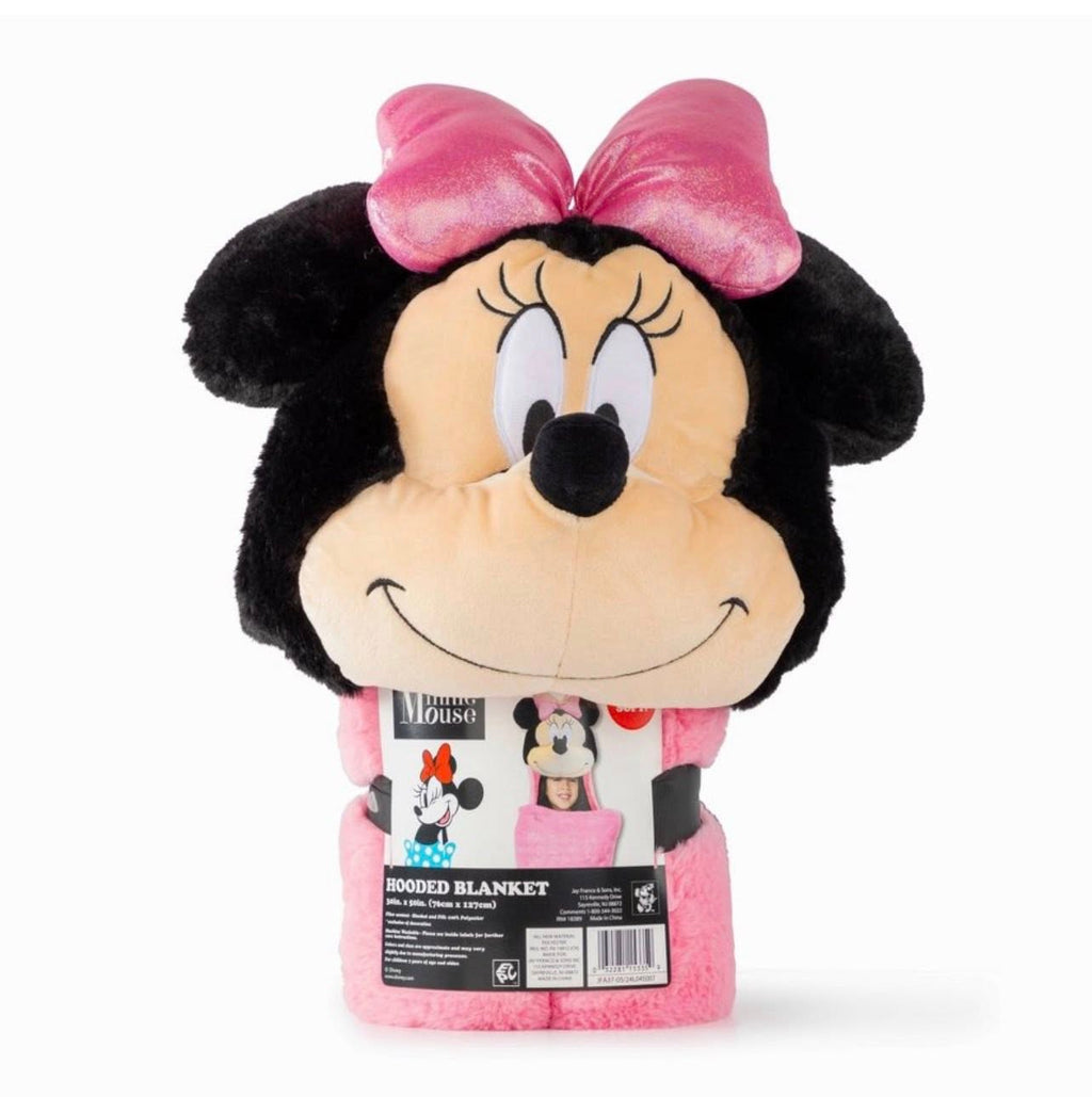 Hooded Blanket Minnie Mouse