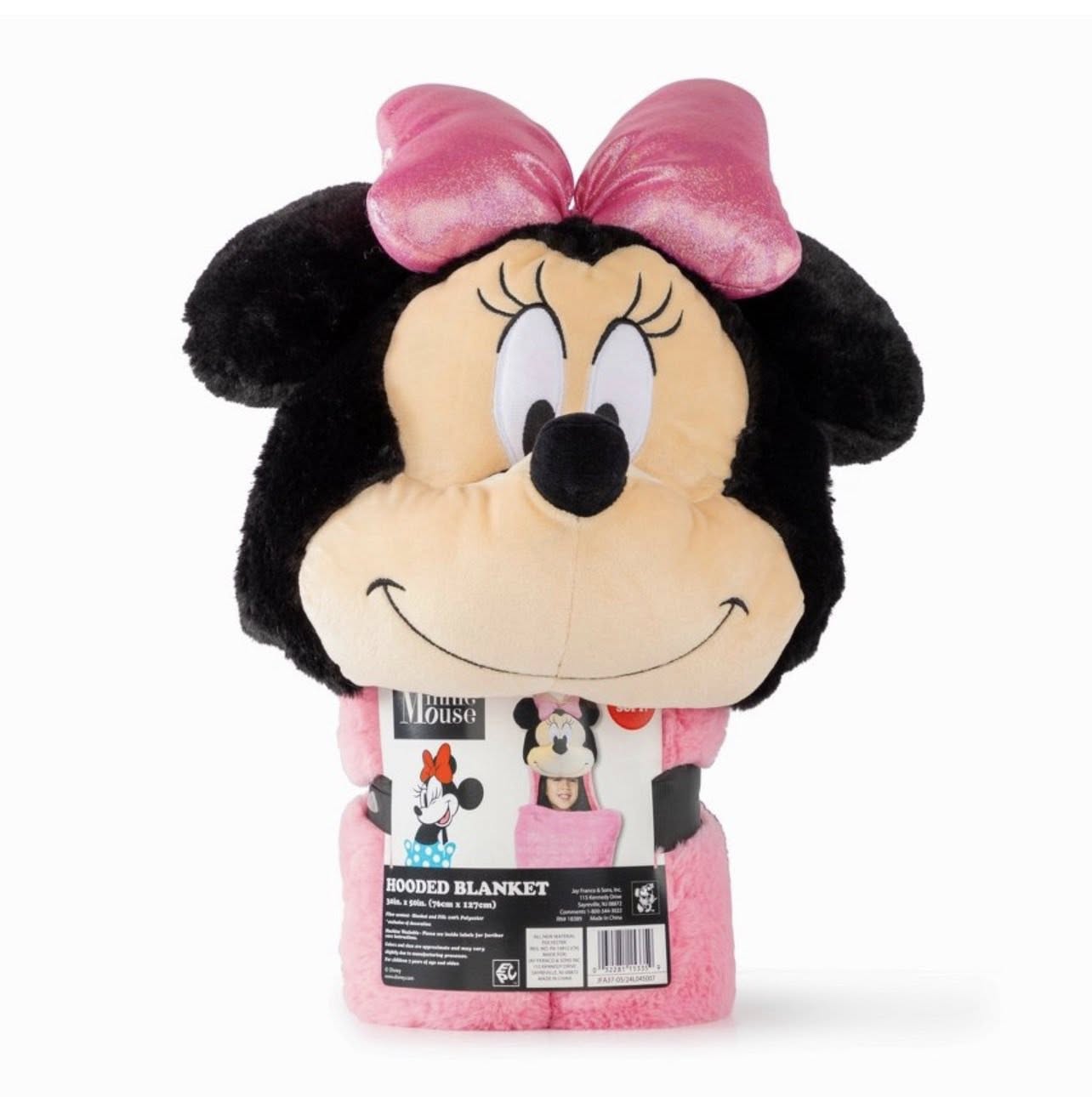 Hooded Blanket Minnie Mouse