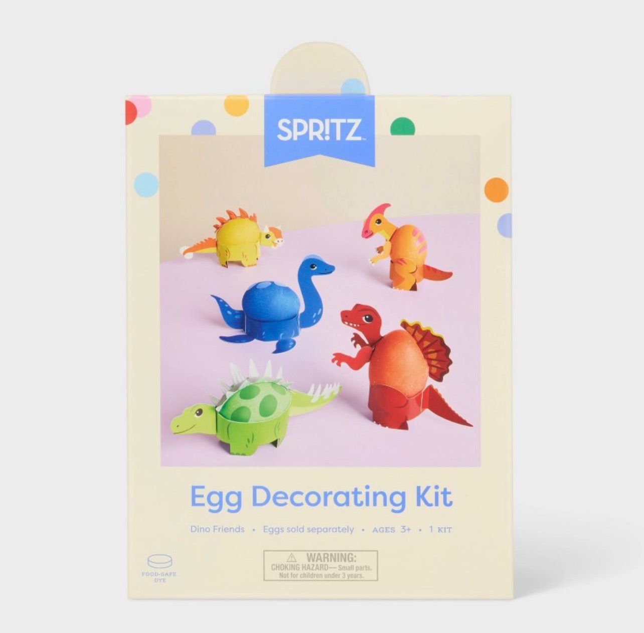 Kit Decorativo de Huevos Pascua “Dino Friends” Spritz™